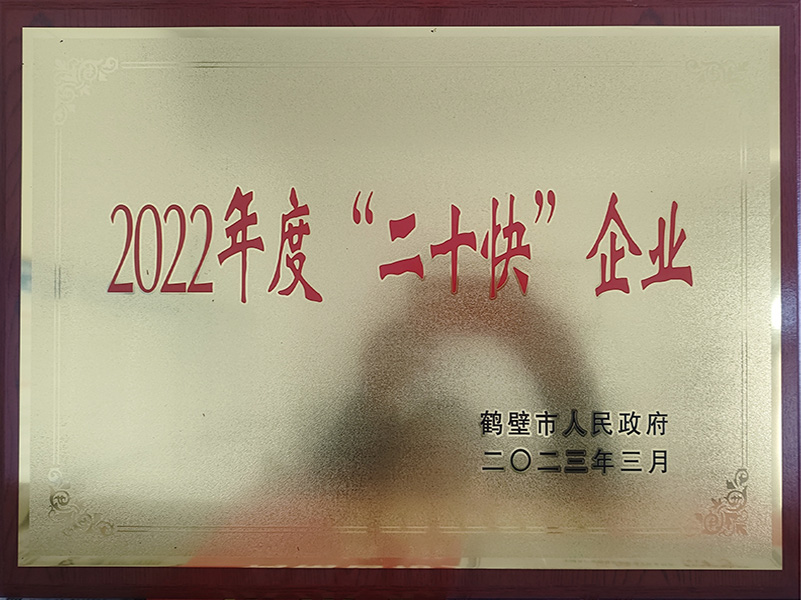 2022年度“二十快”企業(yè)